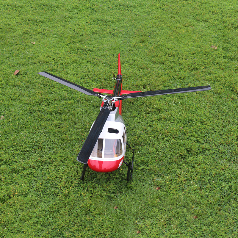FLISHRC Eurocopter AS350 500-Class RC Helicopter 2.4G 6CH with L7 Flight Controller & 4-Mode GPS Positioning – RTF Version - EngineDIY