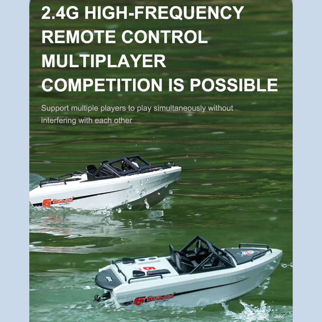 1/12 scale 2.4g 8km/h rc karting boat model rtr version