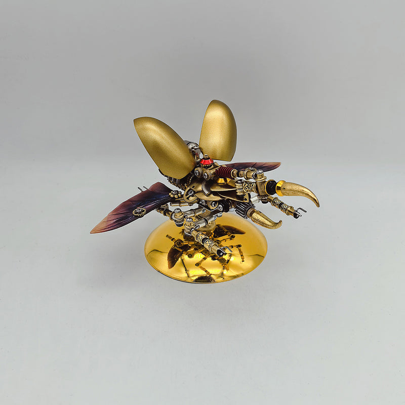 3D DIY Steampunk Hercules Beetle Insects Metal Assembly Model Kits Creative Ornament - EngineDIY