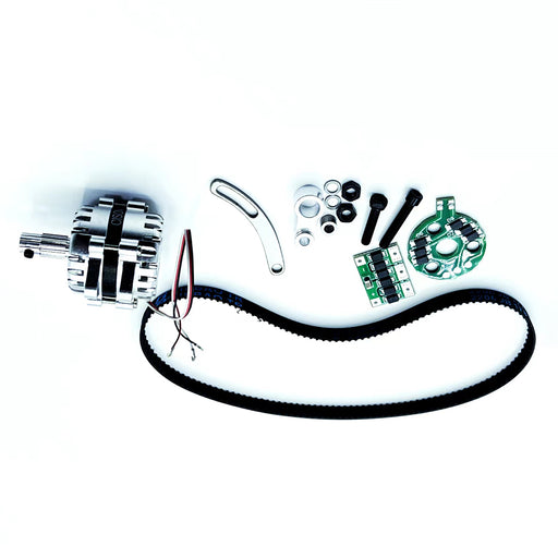 Micro DC Generator Model Kit with Voltage Regulator & Belt & Fixed Bracket for CISON Engine Model
