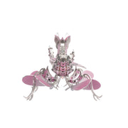 3d diy mechanical orchid mantis metal insect model kit - 100+pcs