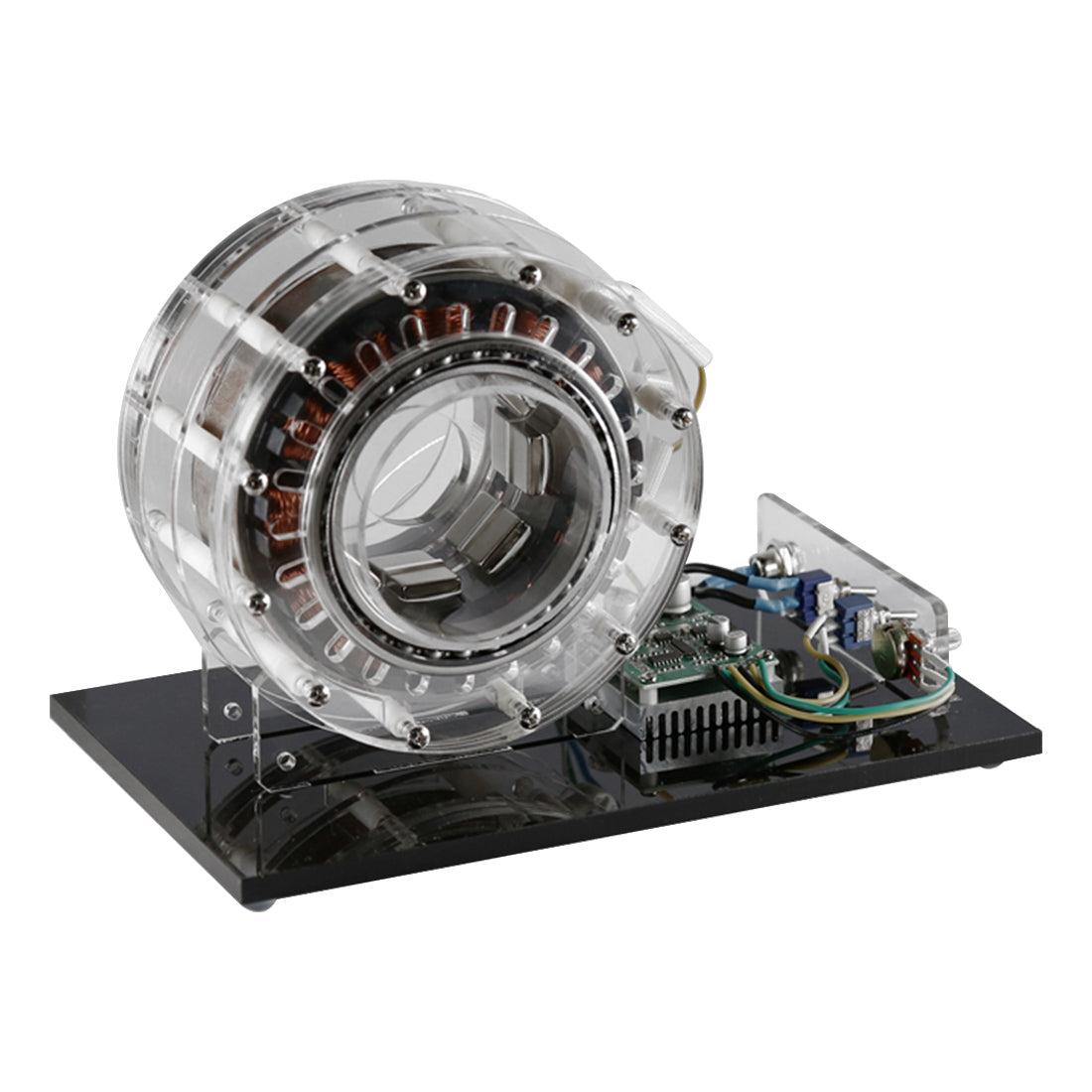 shaftless pump-push inner-rotor motor model, high-tech teaching demo device