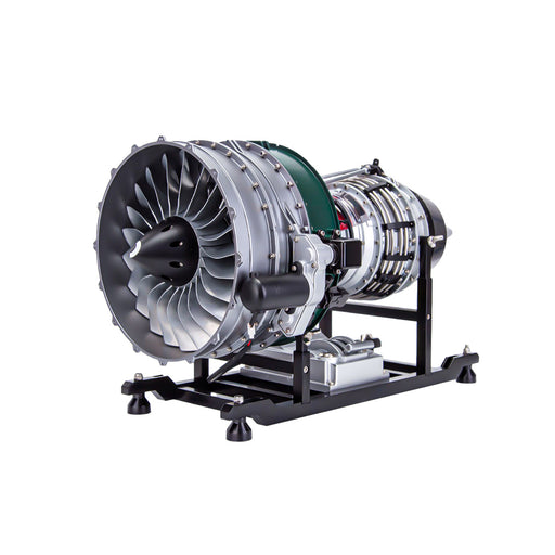 Turbofan Engine Model Kit that Works - Build Your Own Turbofan Engine - TECHING 1/10 Full Metal Dual-Spool Turbofan Engine Aircraft Jet Engine Model 1000+Pcs - EngineDIY