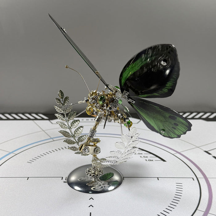 3D Metal Mechanical Steampunk Butterfly Model Kit