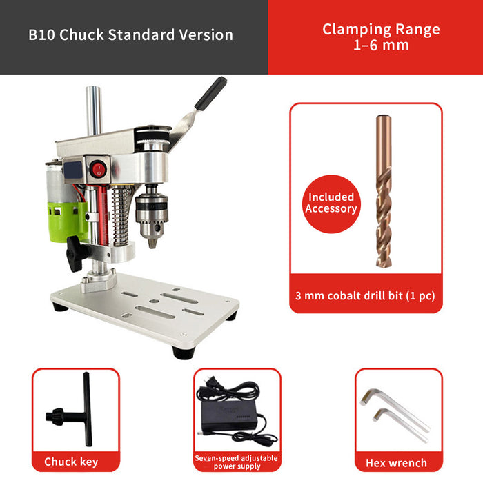 Household Mini Desktop Drill Press - EngineDIY