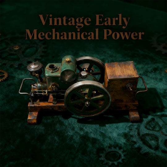 retrol& okmo 1110 miniature 4-stroke water-cooled horizontal gasoline internal combustion engine model 