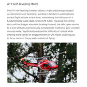 flywing as350 470 class 2.4g 6ch quik-release 3-rotor scale rc military helicopter model with ace flight controller, gps positioning & left/right-hand control (rtf version)