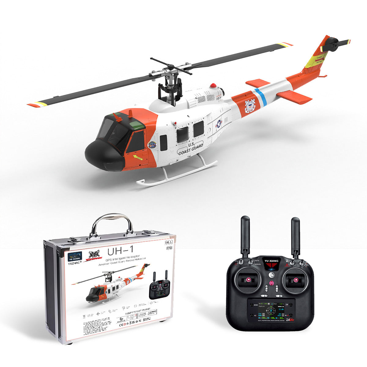 wolfbush f07s uh-1 huey – 6ch brushless gps rc helicopter