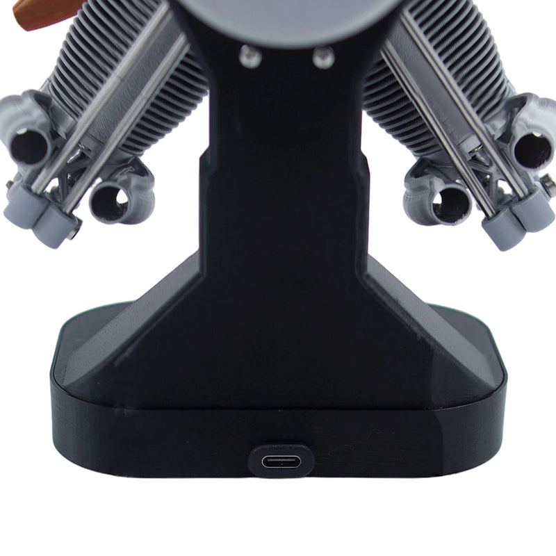 enjomor 3d printed radial 5-cylinder engine model kit that works-build your own radial engine-mechanical diy assembly stem aviation engine display