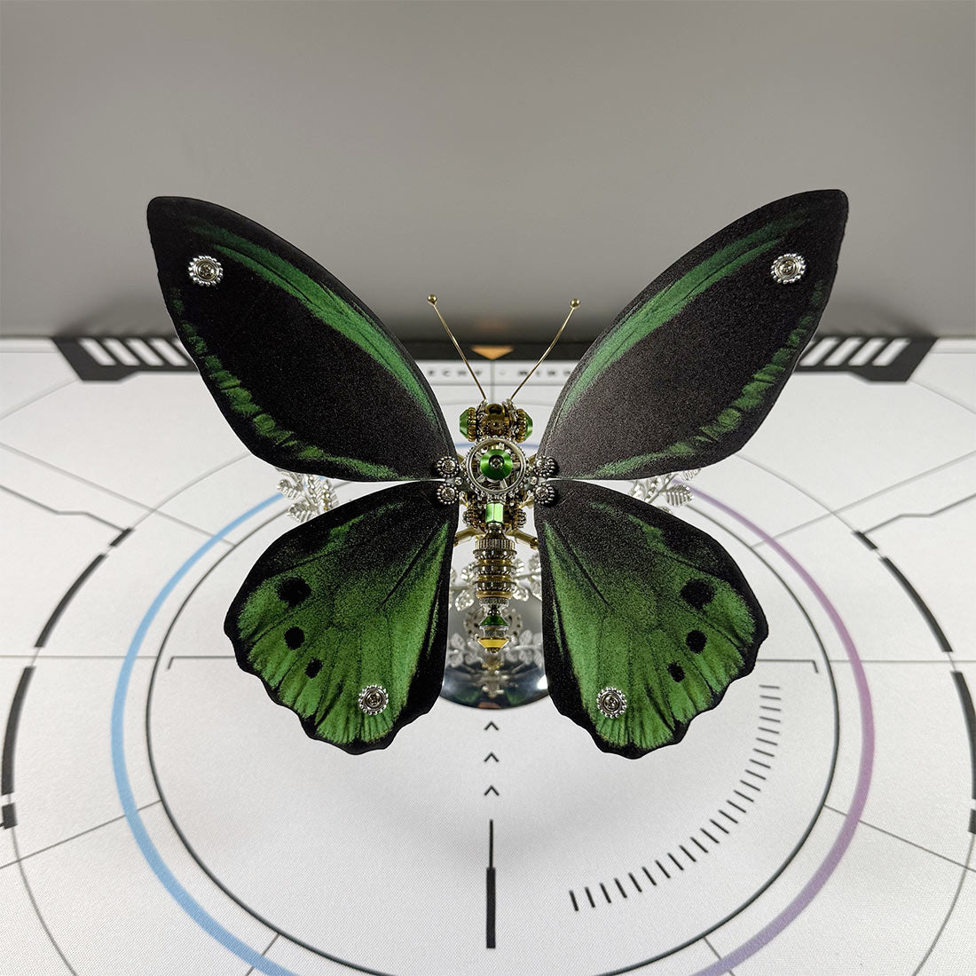 3D Metal Mechanical Steampunk Butterfly Model Kit