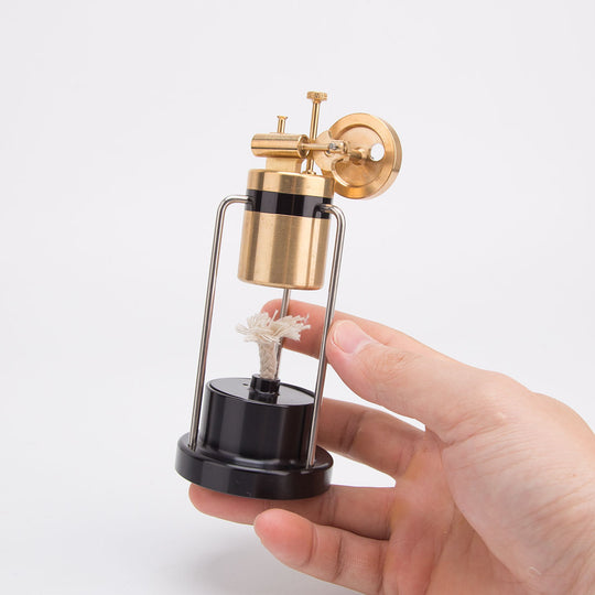 retro mini three-legged oscillating single-cylinder steam engine model