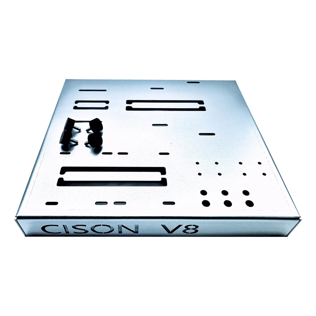 Support de moteur en alliage d'aluminium pour modèle de moteur CISON V8