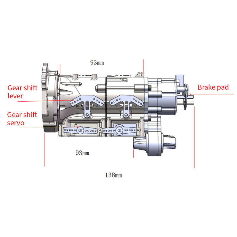 cison transmission for cison v8 engine model