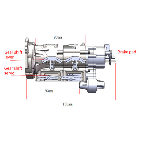 cison transmission for cison v8 engine model