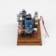 enjomor antique working engine model horizontal internal combustion gas powered system