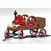 retrol hm-01 hit and miss stationary engine full set with transport cart