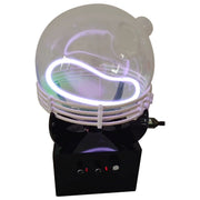 xenon gas glow ring reactor plasma sphere – interactive science desk toy