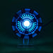 tony mk1 arc reactor model assembly kit with usb power cable & light