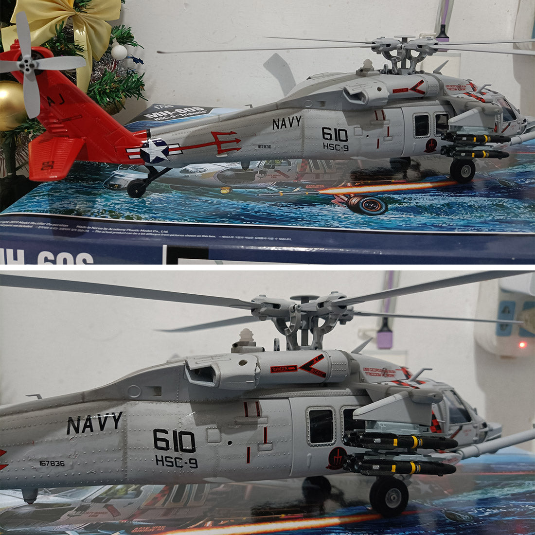 YU XIANG YXZNRC F09-S Helicopter 1/47 2.4G 6CH Aircraft Dual