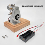 Wooden Base for MUSA F1-2.7cc Engine Models - EngineDIY