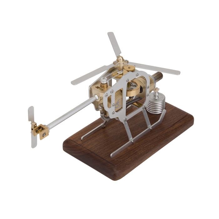 DIY Helicopter Model Kit Parts Working Hot Air Stirling Kit-Stirling Engine Model That Works