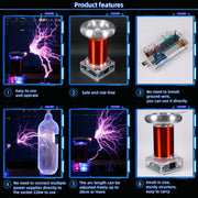 STARK SSTC Music Tesla Coil Integrated Arc Extinguishine Tesla Teaching Model High-tech Toy - EngineDIY