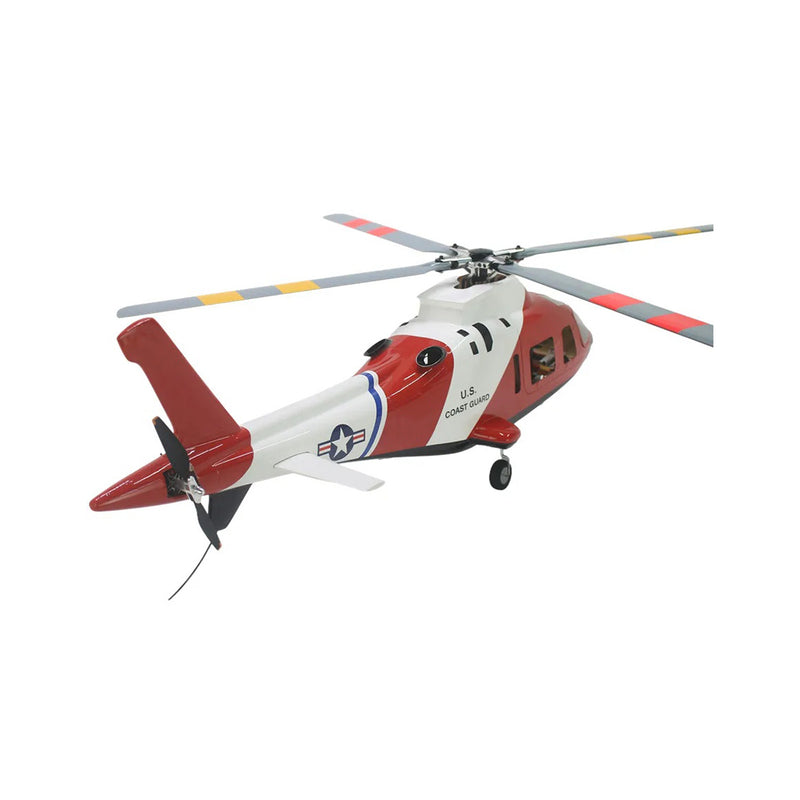 FLISHRC Agusta A109 500-Class RC Helicopter 2.4G 6CH with L7 Flight Controller & 4-Mode GPS Positioning – RTF Version - EngineDIY