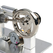 single cylinder stirling engine model-thermal science display