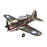 MinimumRC P-40 Warplane, 2.4G RC, 4CH, Fixed-Wing Airplane Model, Art-tech Toy