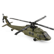 WL K170 Black Hawk UH-60L 170 Size 2.4G 4CH Flybarless RC Helicopter with Adjustable Left and right Hand Throttle (RTF Version)