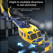 c032 1/48 scale uh-1 huey 2.4g 6ch flybarless rc hlicopter model