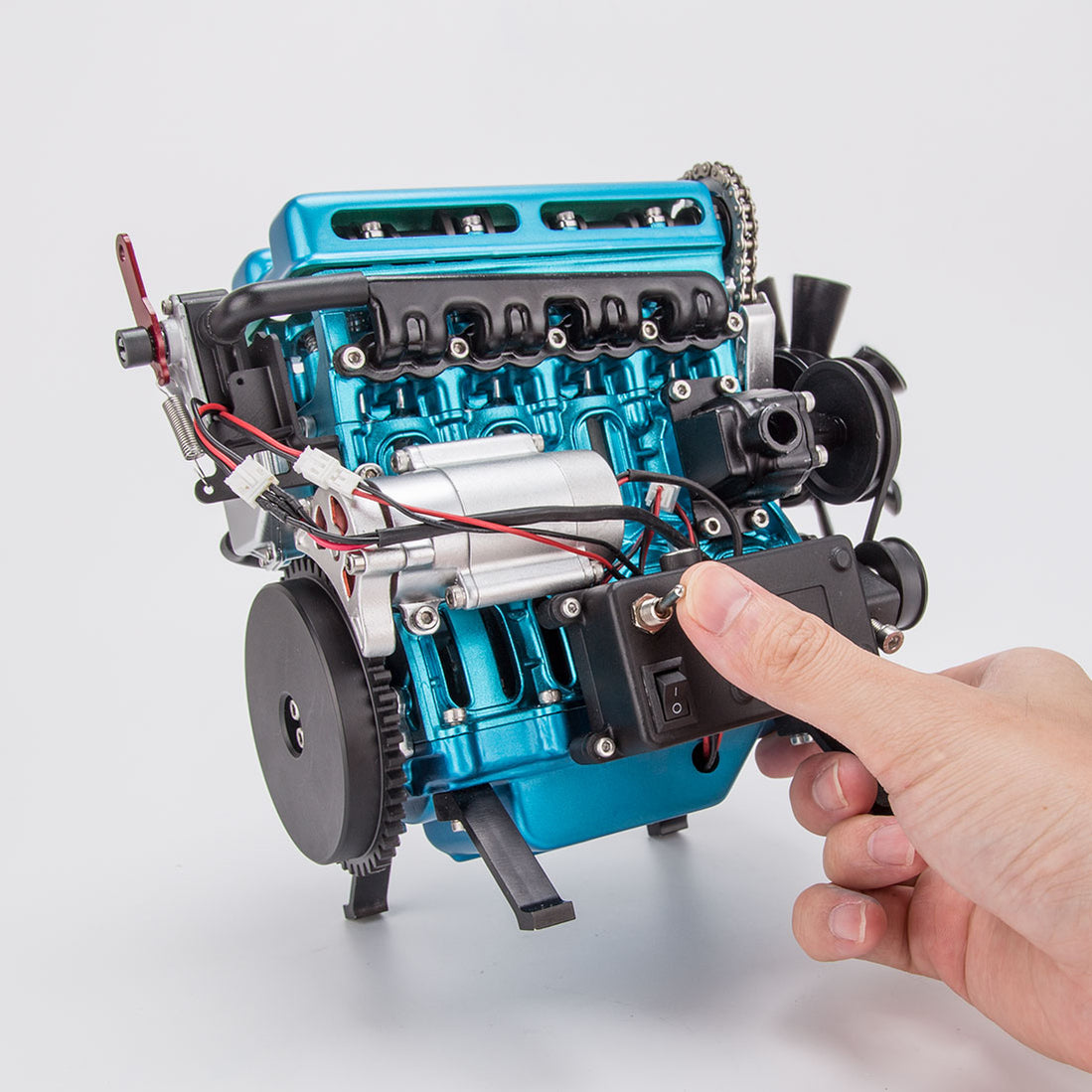 TECHING L4 Engine Model Kit that Works | Build Your Own Engine - EngineDIY