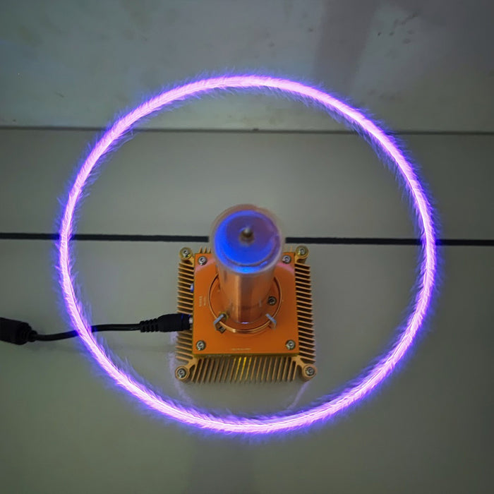 Bluetooth Singing Tesla Coil Music Speaker Plasma Loudspeaker Desktop Toy