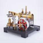 RETROL Full Metal Beam Engine Steam Engine Model Kit with Horizontal B ...