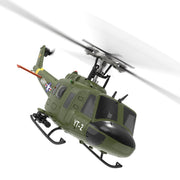 YU XIANG F07-V 1/34 Scale UH-1 Huey 2.4G 6CH Brushless Direct-Drive Flybarless RC Helicopter Model Mode 1/Mode 2 Switchable (RTF Version)