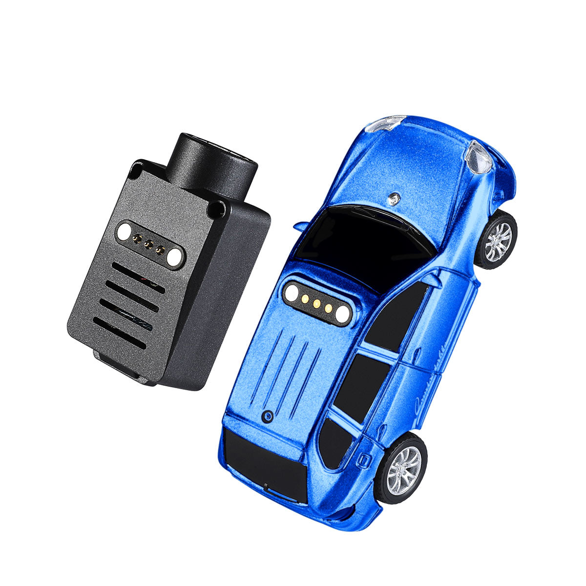 WL 1/64 Scale APP-Controlled Fully Proportional FPV Mini RC Car with WiFi Module and 3-Speed Modes