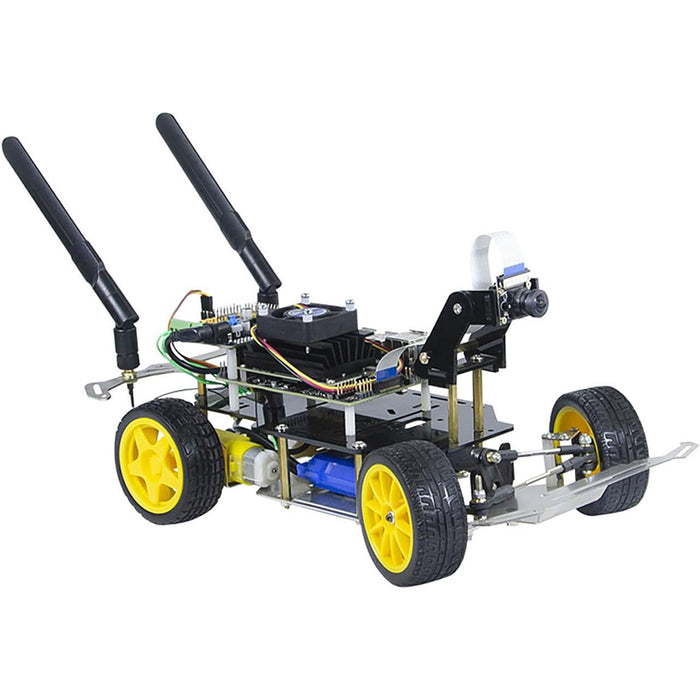 Autonomous Robot Car Kit with Deep Learning Vision & Ackermann Steering - Self-Driving Platform for Jetson Nano & Donkey Car