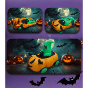 2.4G inflatable pumpkin rc car with one-key inflation &amp; deflation, dual-speed modes halloween gift