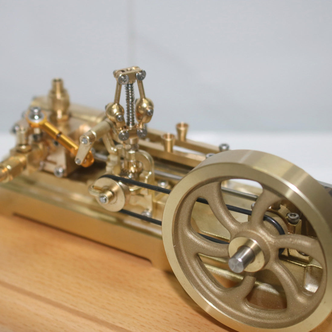S10 1.7CC Mini Retro Horizontal Single-cylinder Reciprocating Double-a ...