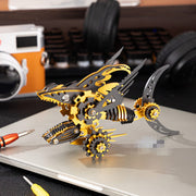 3D Metal Mechanical Sawtooth Shark Assembly Model Kit - EngineDIY