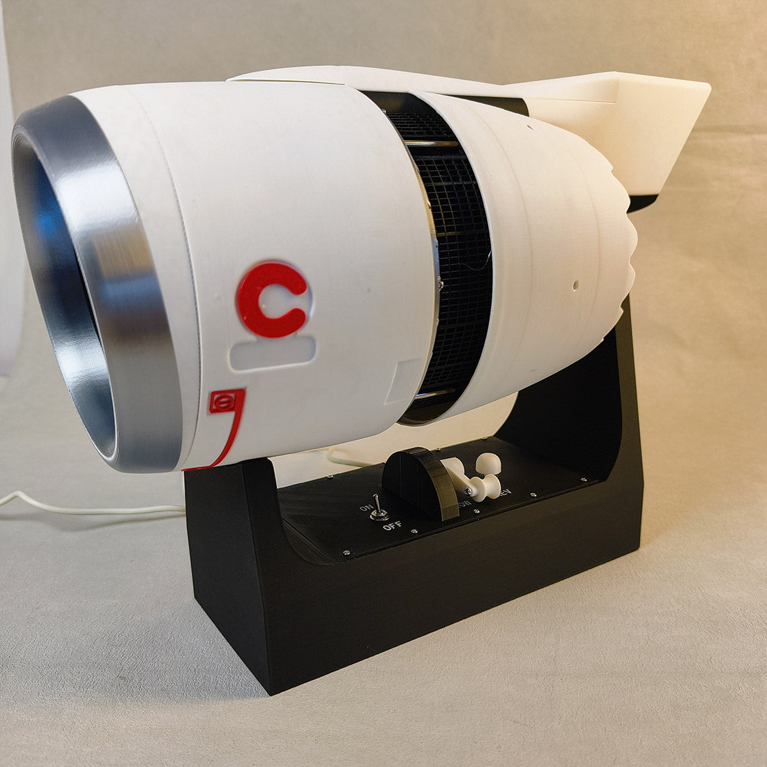 3D Printed TR900 Turbofan Engine Model that Works-Functional Rotating Aircraft Engine