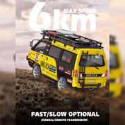 JXC5813B 1/24 Scale 2.4G 4WD Full-Proportional Synchronous RC Car Model