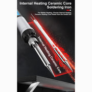 Fast Heating Ceramic Core Soldering Iron Kit for Home Repair Electronics - EngineDIY