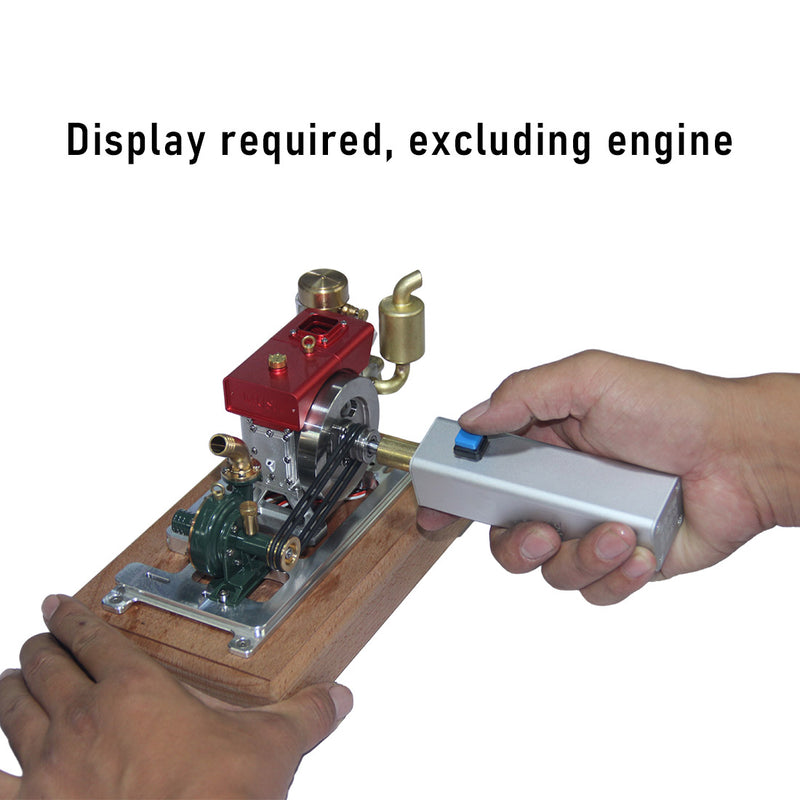 Portable Large-Torque Electric Drill Starter USB Charging Essential Tool for Engine Models - EngineDIY