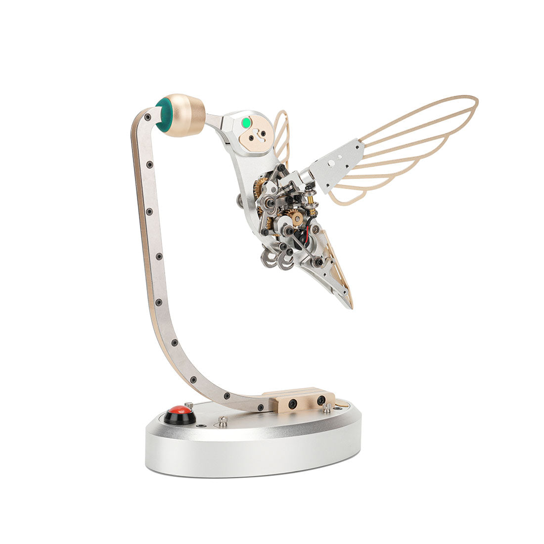 3d metal mechanical hummingbird model kit