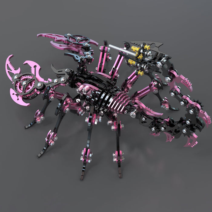 3D Metal Steampunk Mechanical Scorpion Model Kit