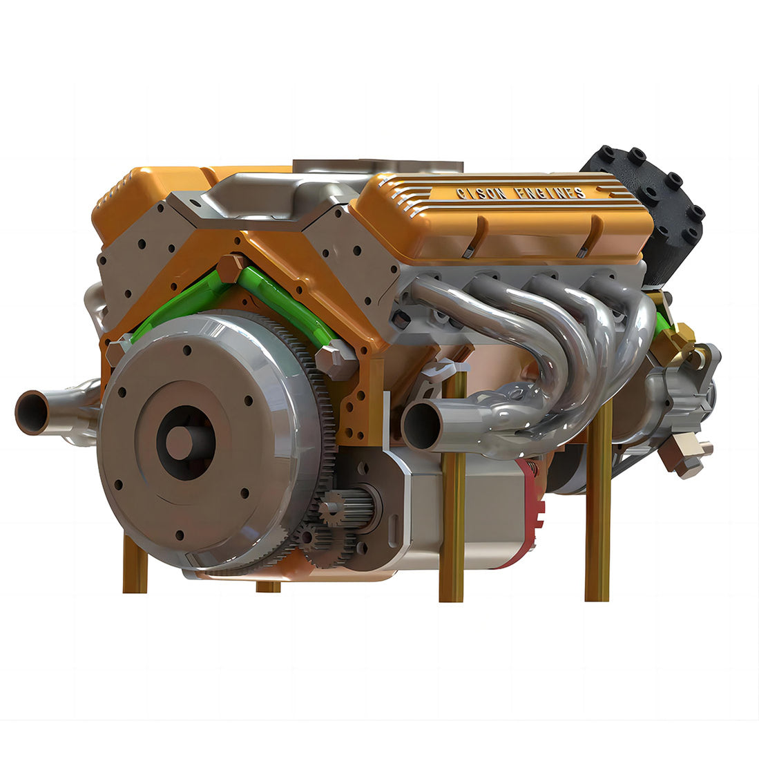 CISON V8 Engine - Build Your Own Small Block V8 Engine that Works ...