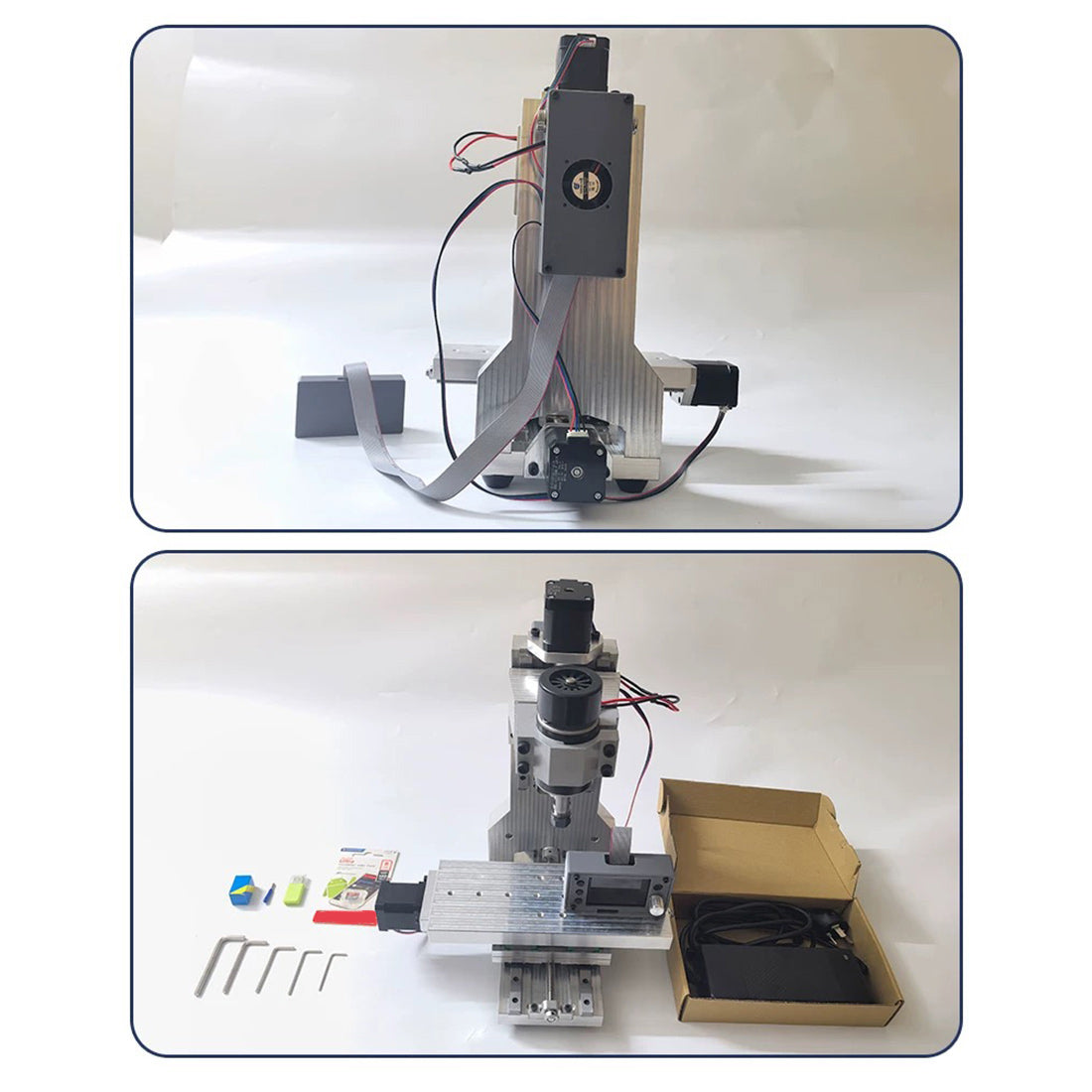 Reinforced Column-Type CNC Engraving Machine - EngineDIY