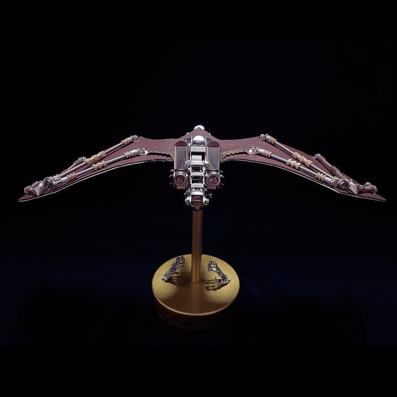 3D Bat Mechanical Steampunk Metal Assembly Animal Model Creepy Halloween Decor - EngineDIY