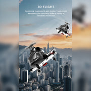 yuxiang f02-v 1/34 scale airwolf rc helicopter 2.4g 6ch 3d/6g flybarless helicopter rtf with lights, brushless motor, gyro stabilization